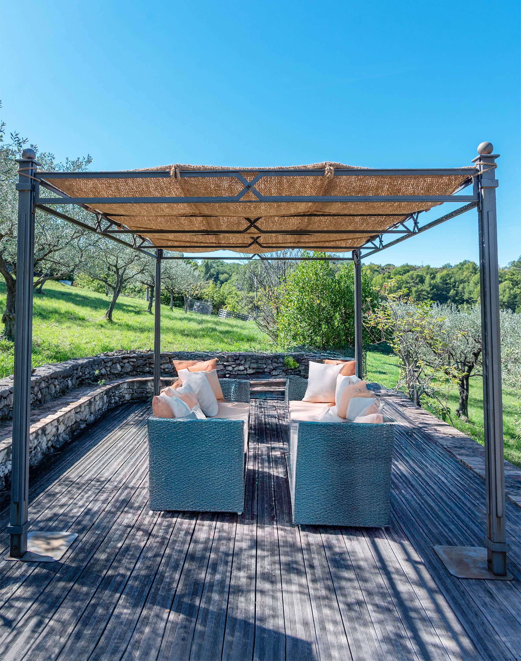 Vele ombreggianti per pergola con traverse distanziate - Coco Robusta - immagine 3