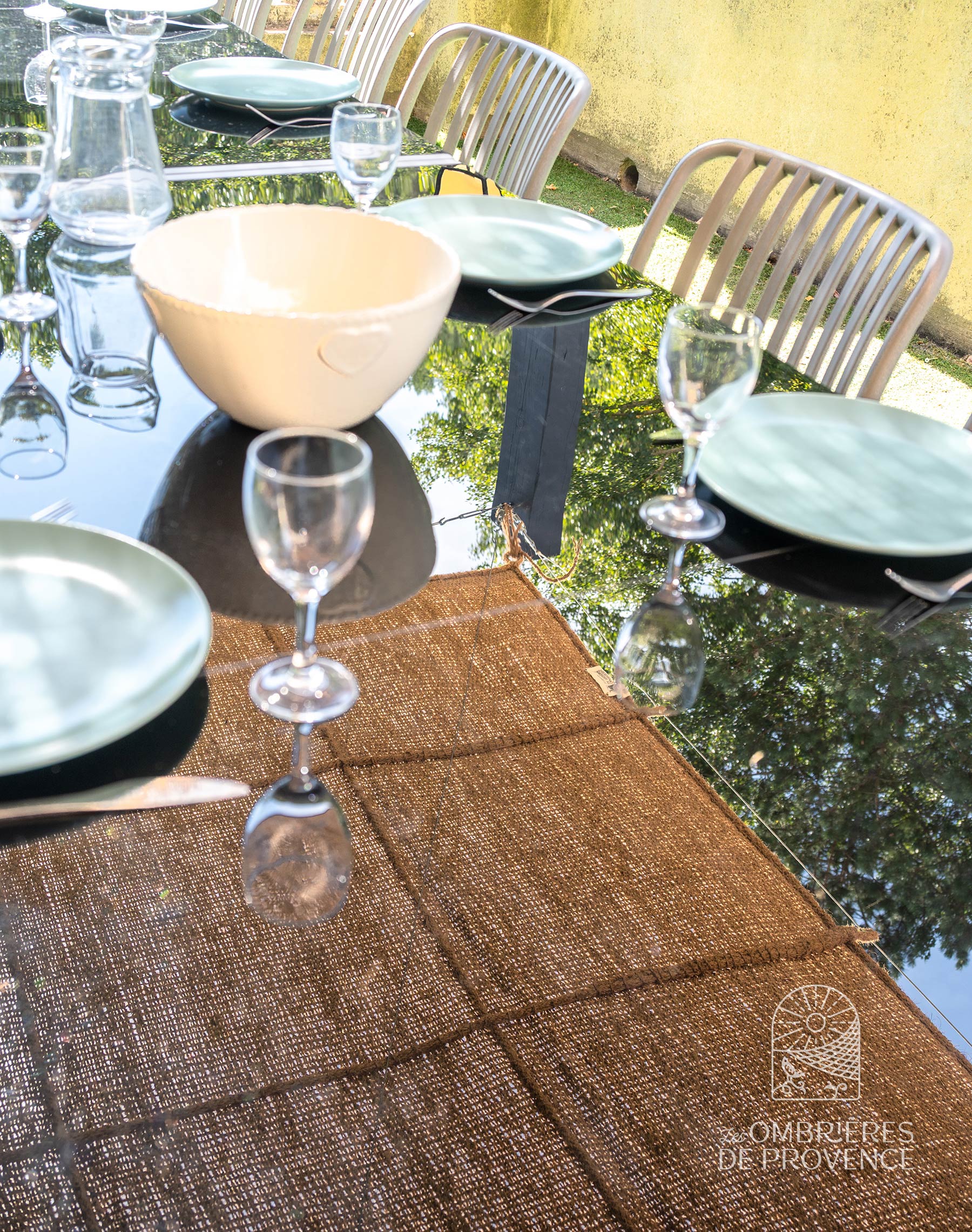 Vela de sombra para colgar con múltiples puntos de fijación – Coco Robusta